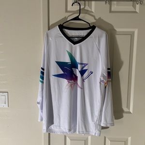 San Jose sharks long sleeve